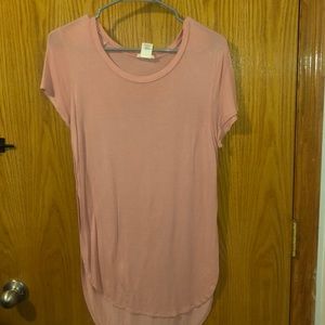 Loose long t shit top